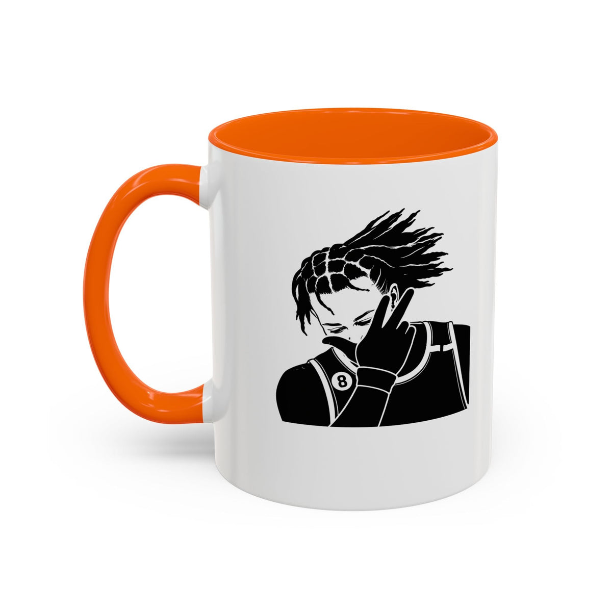 Customizable NYC Jalen Brunson Accent Mug | New York Basketball Coffee Mug 11oz