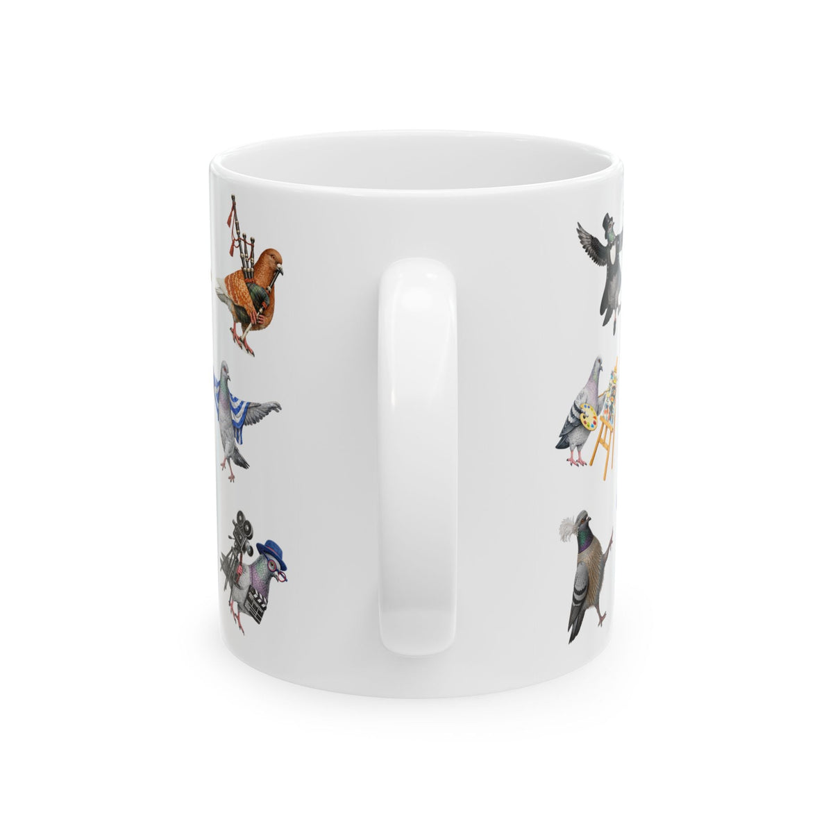 You're One Talented Bird Artistic NYC Pigeon 11oz Coffee Mug