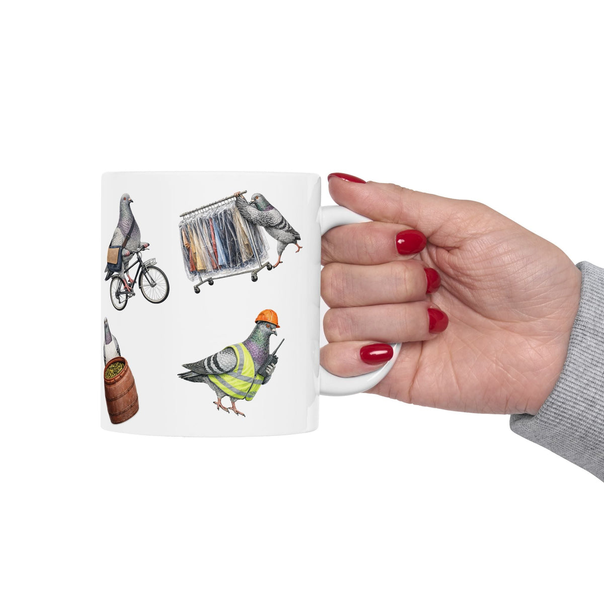 Hard Working New Yorkers | NYC Pigeon 11oz Coffee Mug