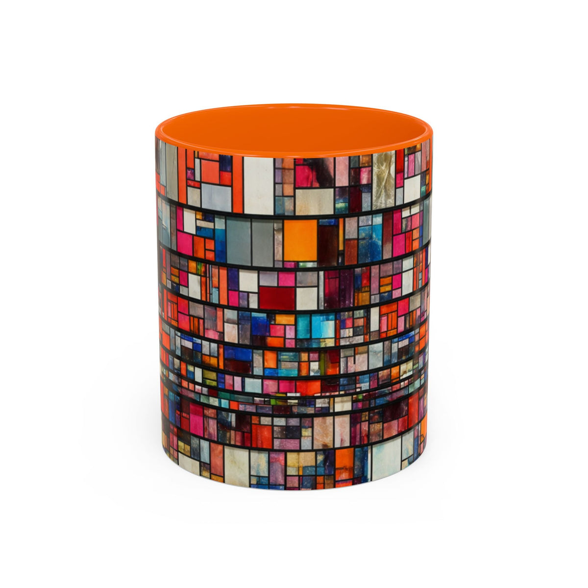 DUMBO Brooklyn Mosaic Water Tower Accent Coffee Mug 11oz