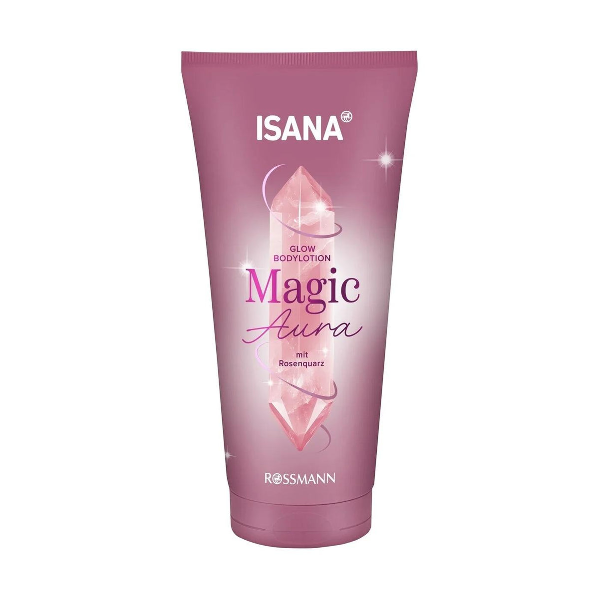 Isana Glow Rose Quartz Body Lotion for Radiant Skin 200 ml