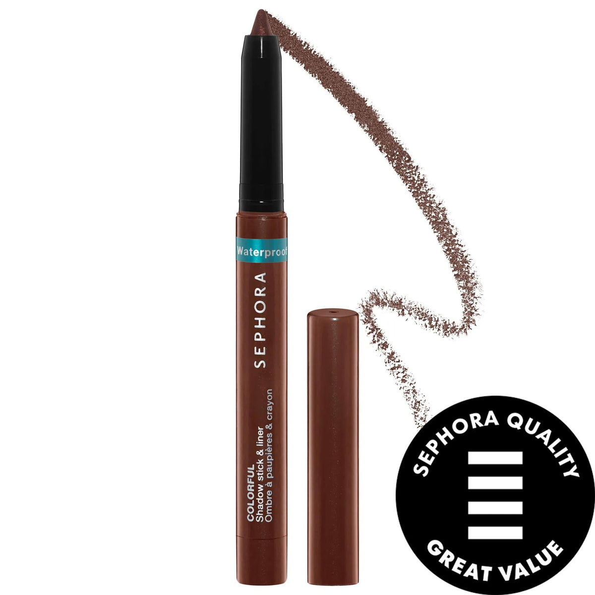 Sephora Colorful Waterproof Eyeshadow & Eyeliner Multi-Stick: Long-Lasting, Smudge-Proof Eye Makeup - Easy Application, 12 Hour Wear