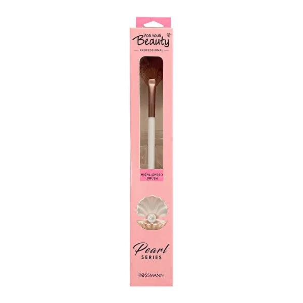 For Your Beauty Pearl Illuminating Facial Brush - Gentle Exfoliator & Skin Brightening Tool