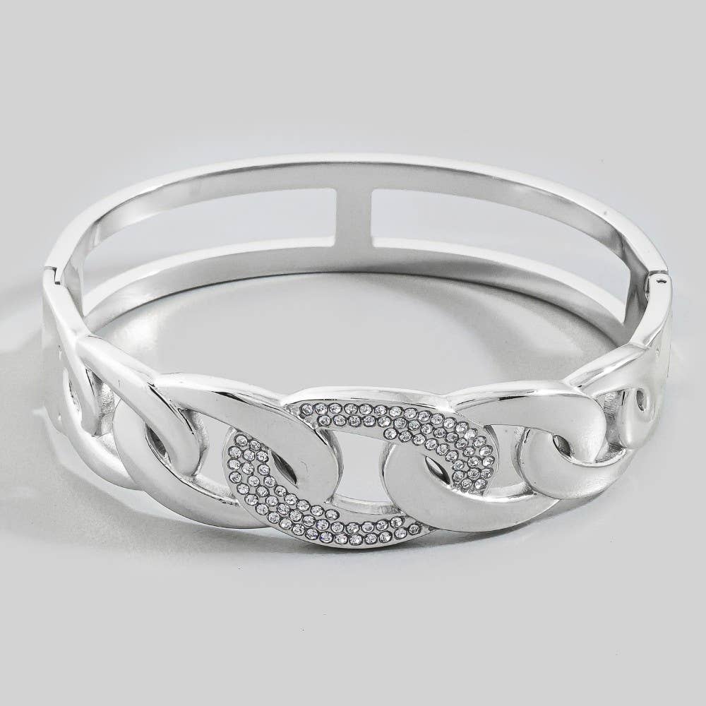 Bracelet Anarchy Street en acier inoxydable motif chaîne