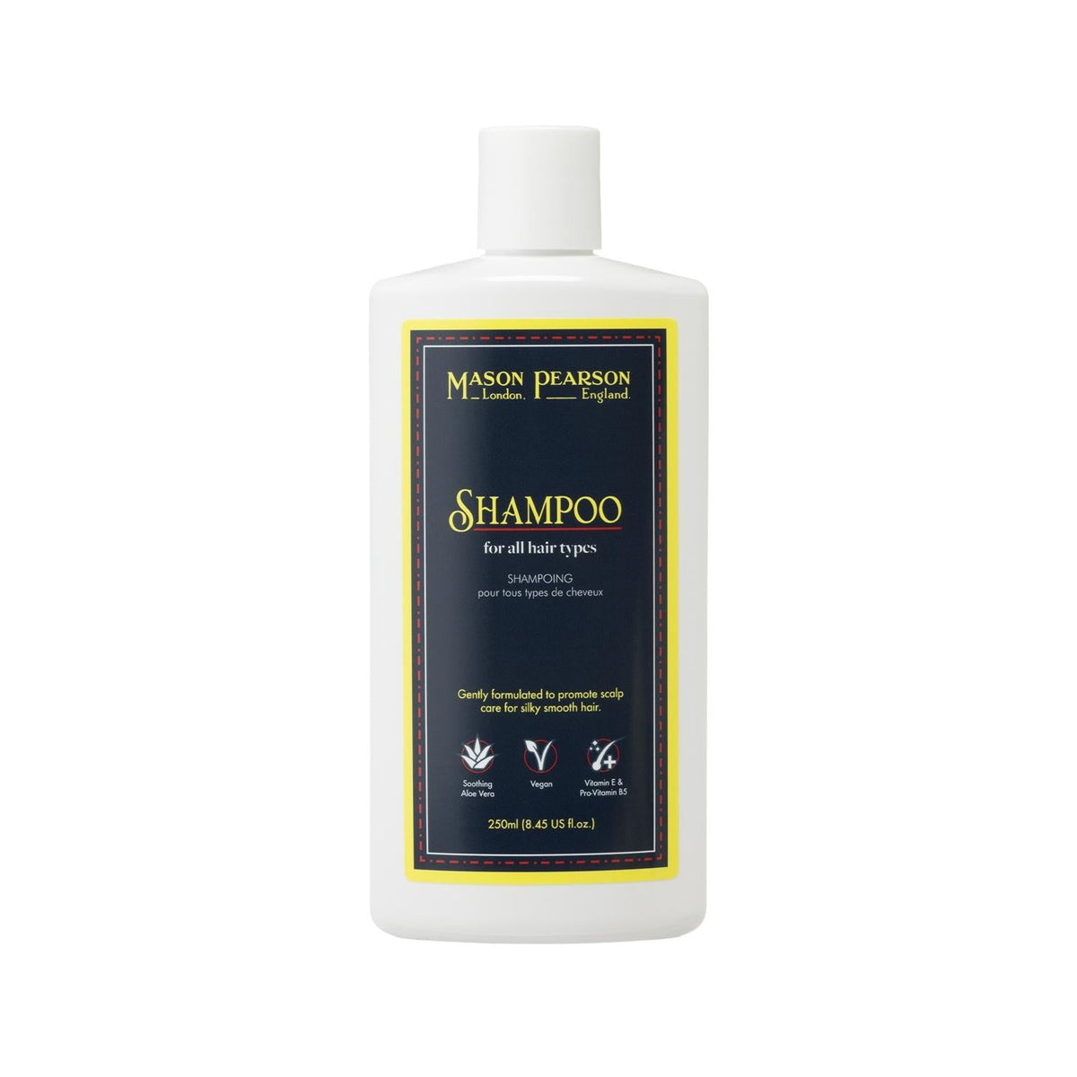 Mason Pearson Universal Shampoo for All Hair Types, 250ml - Gentle & Effective Hair Care