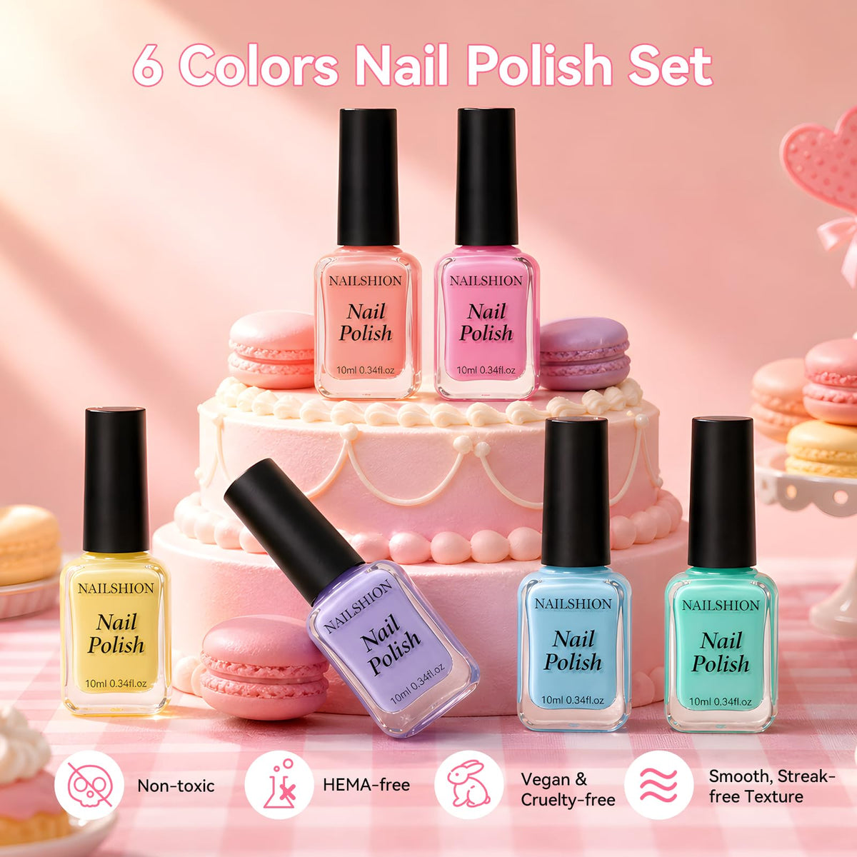 Pastel Nail Polish 253 - Stunning Fashion Color | 13 ml