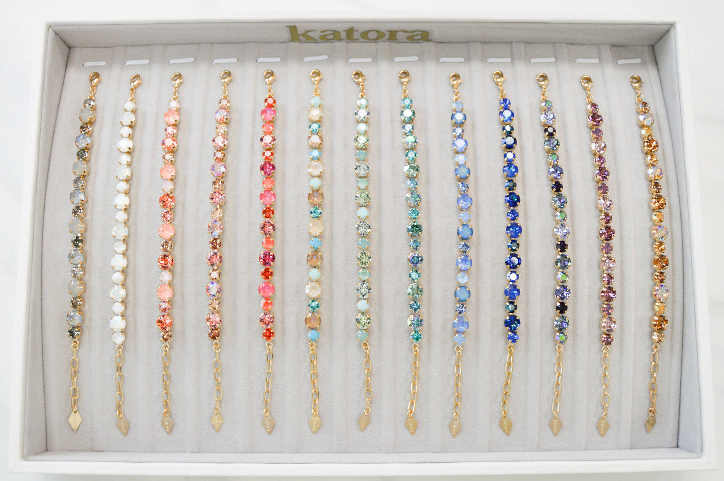 Bracelet Sorbet d'Été Katora 14K GP