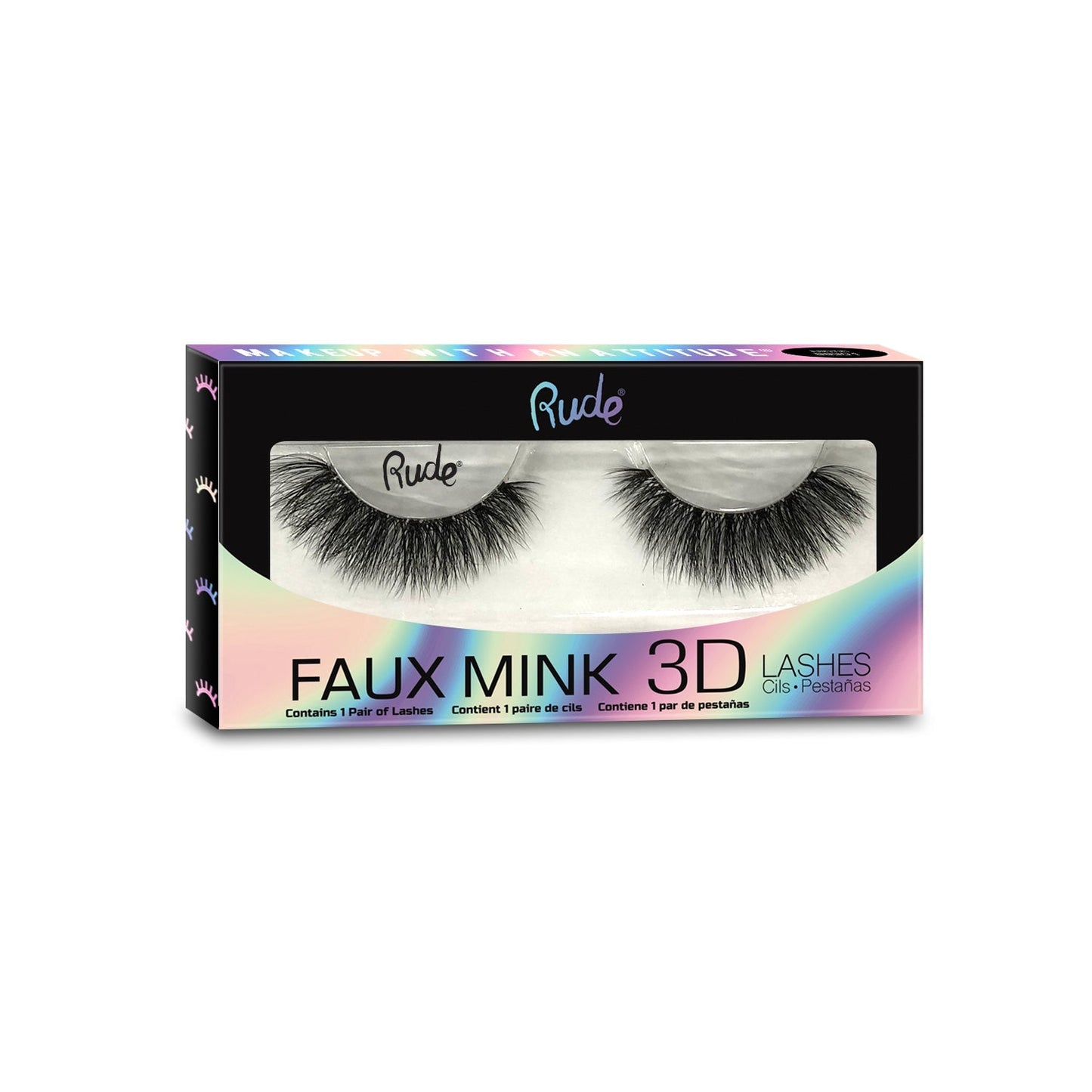 RUDE Lush - Faux Mink 3D Lashes - Narcissist - Narcissist