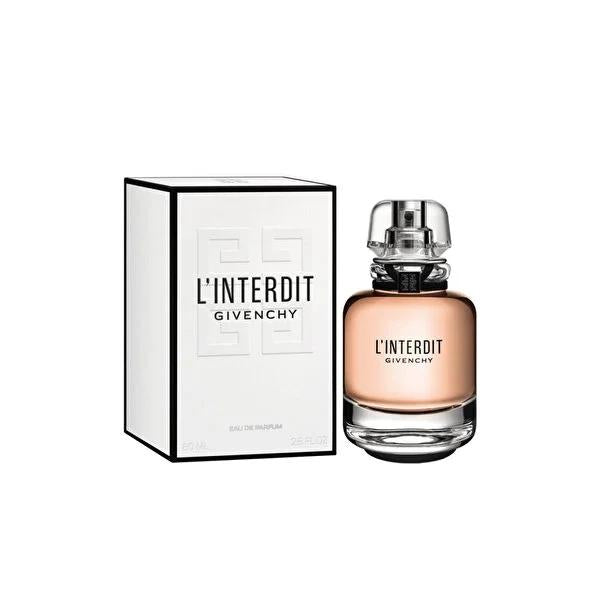 Givenchy L'Interdit Women's Luxury EDP Perfume - 80ml Floral Fragrance for Sophisticated Women