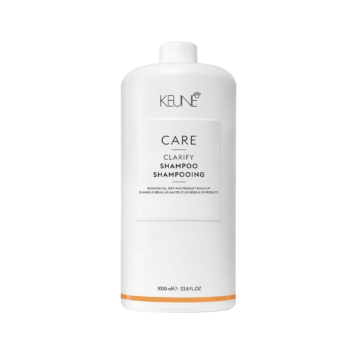 Keune Care Clarify Shampoo 1000ml - Deep Cleansing & Oil Control for Buildup Removal, Salon Quality Hair Clarifying Treatment
