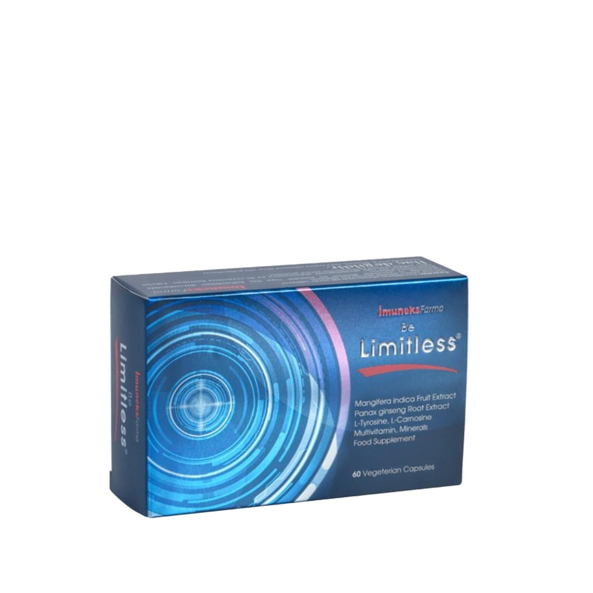Imuneks Be Limitless Vegetarian Dietary Supplement - 60 Capsules for Overall Wellness & Immunity Support