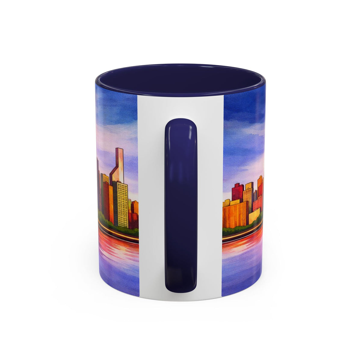 Colorful Midtown Manhattan Skyline NYC Accent Coffee Mug