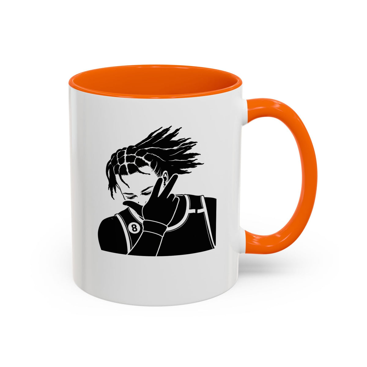 Customizable NYC Jalen Brunson Accent Mug | New York Basketball Coffee Mug 11oz