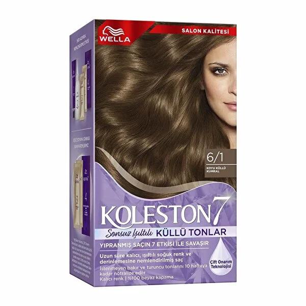 Wella Koleston Supreme Dark Ash Blonde Hair Dye: Permanent Color, Gray Coverage, & Oil Treatment for Healthy, Shiny Hair