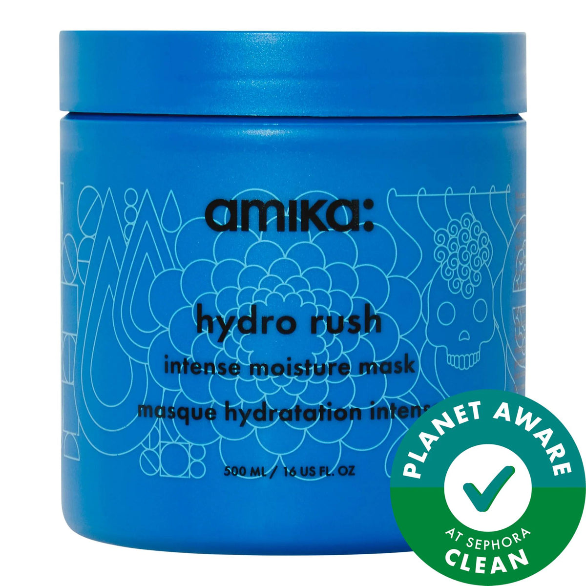 Hydro Rush: Intense Moisture Hair Mask with Hyaluronic Acid & Squalane | Deeply Hydrates, Repairs Dry & Damaged Hair