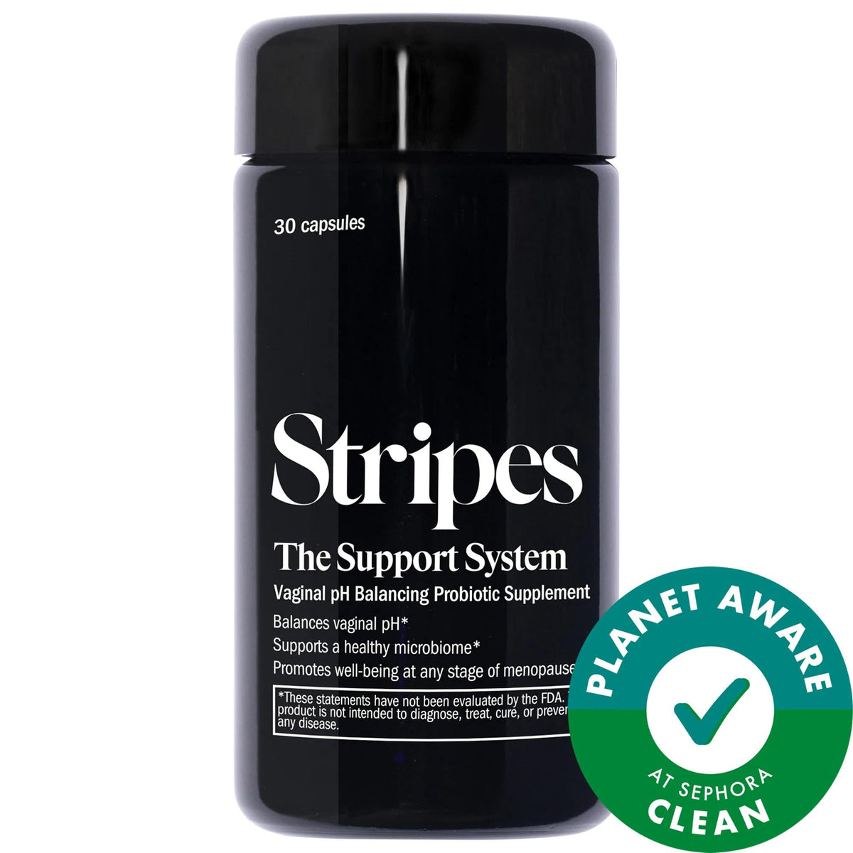 Support System - Daily Probiotic Supplement for Vaginal Health in Menopause - Hormone-Free, Prebiotic & Probiotic