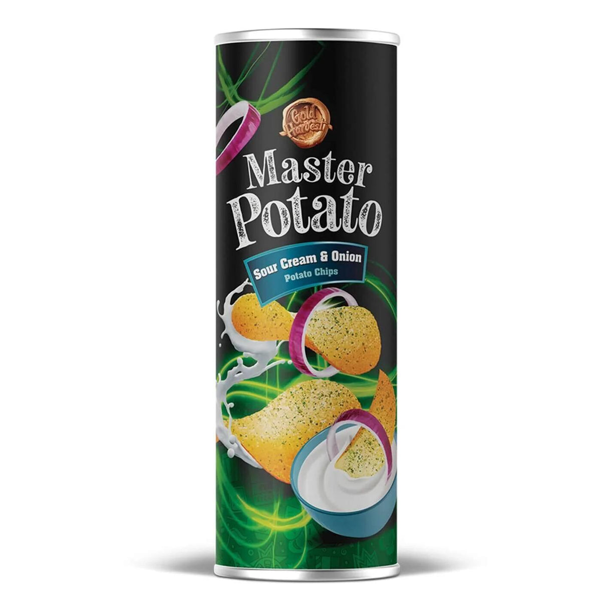 Master Potato Sour Cream & Onion Crispy Potato Chips 160g