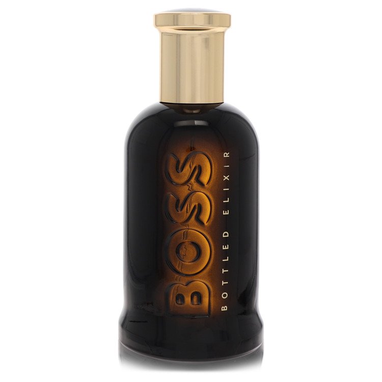 Boss Bottled Elixir by Hugo Boss Parfum Intense Spray (Unboxed) 3.4 oz for Men