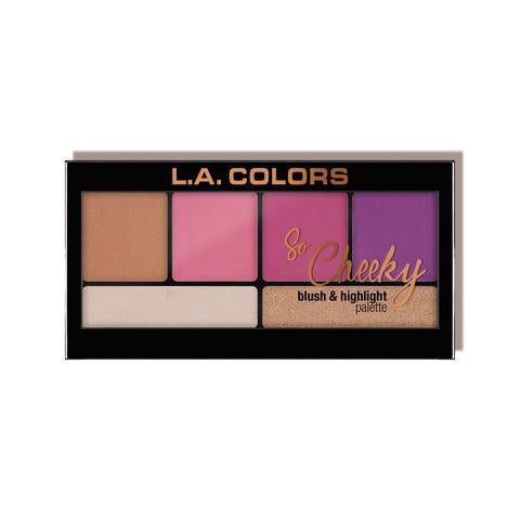 L.A. COLORS So Cheeky Blush & Highlighter - Sweet & Sassy