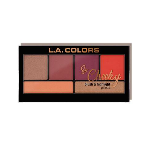 L.A. COLORS So Cheeky Blush & Highlighter - Hot & Spicy