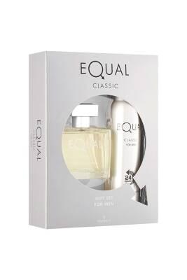 Equal Men's Fragrance and Deodorant Set - 150ml Deo Spray & 75ml Perfume - Long Lasting Odor Protection & Pleasant Fragrance