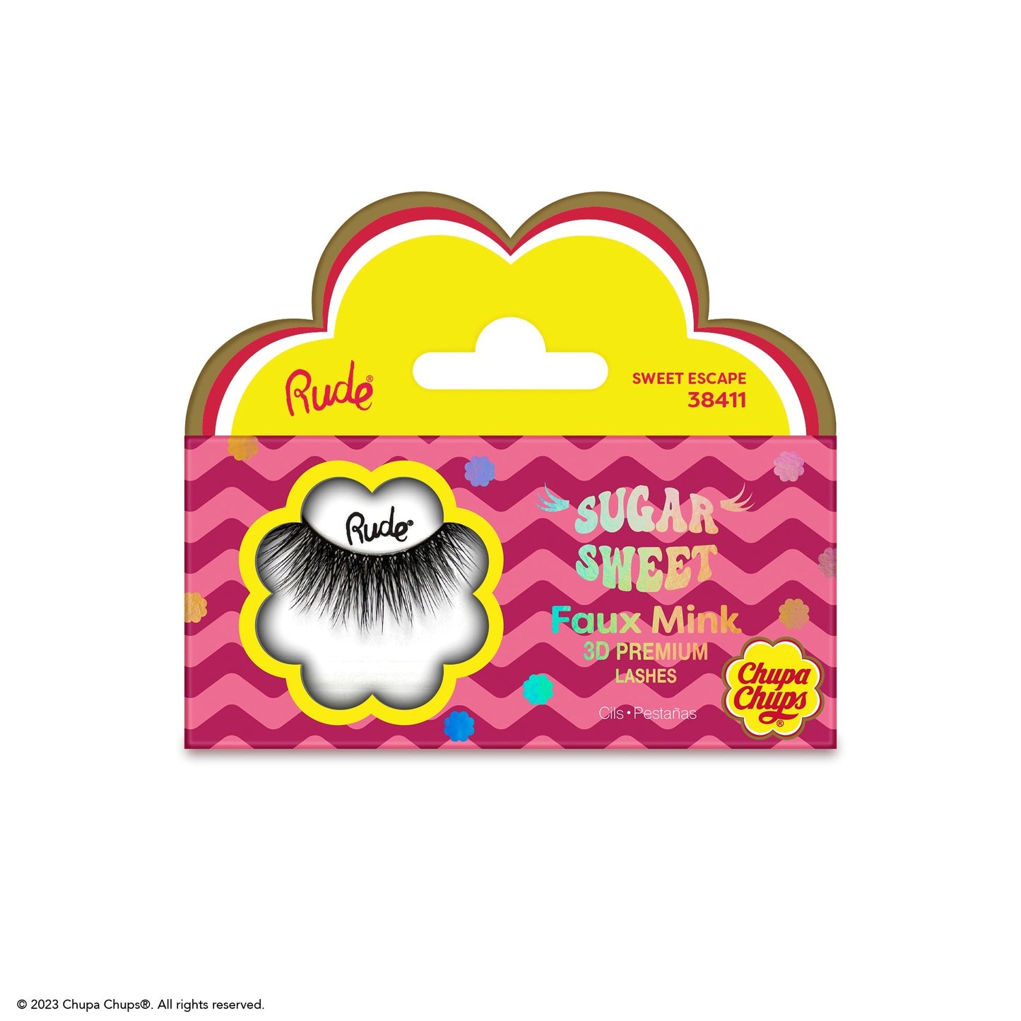 RUDE Chupa Chups Sugar Sweet Faux Mink Lashes - Sweet Escape