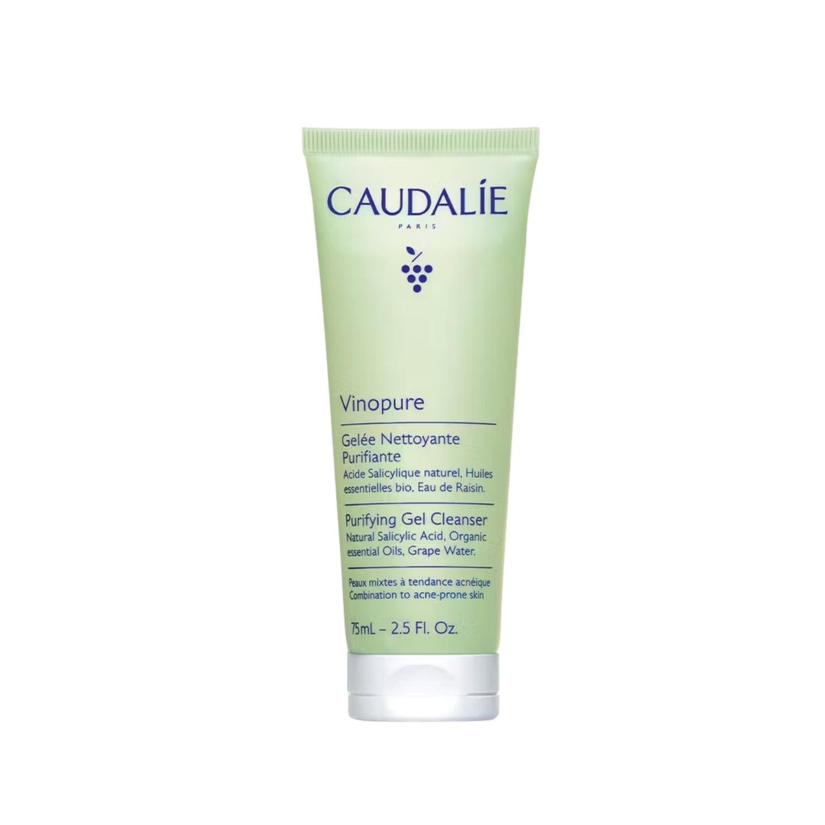 Caudalie Vinopure Purifying Gel Cleanser for Clearer Skin 75 ml