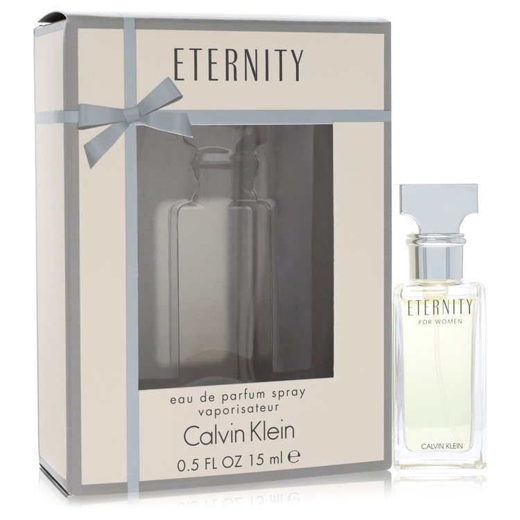 Eternity by Calvin Klein Eau De Parfum Spray .5 oz for Women