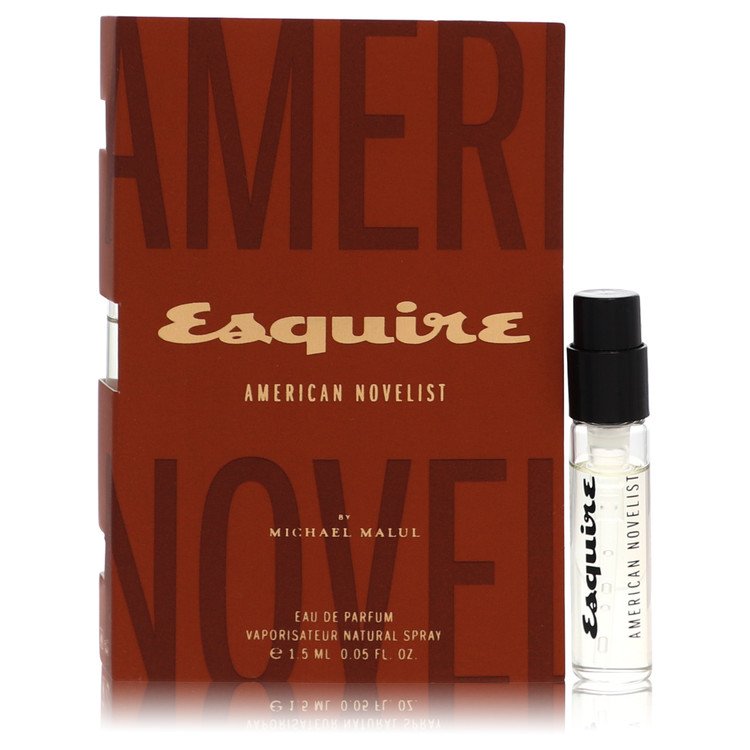 Esquire American Novelist by Michael Malul Vial (sample) 0.05 oz for Men