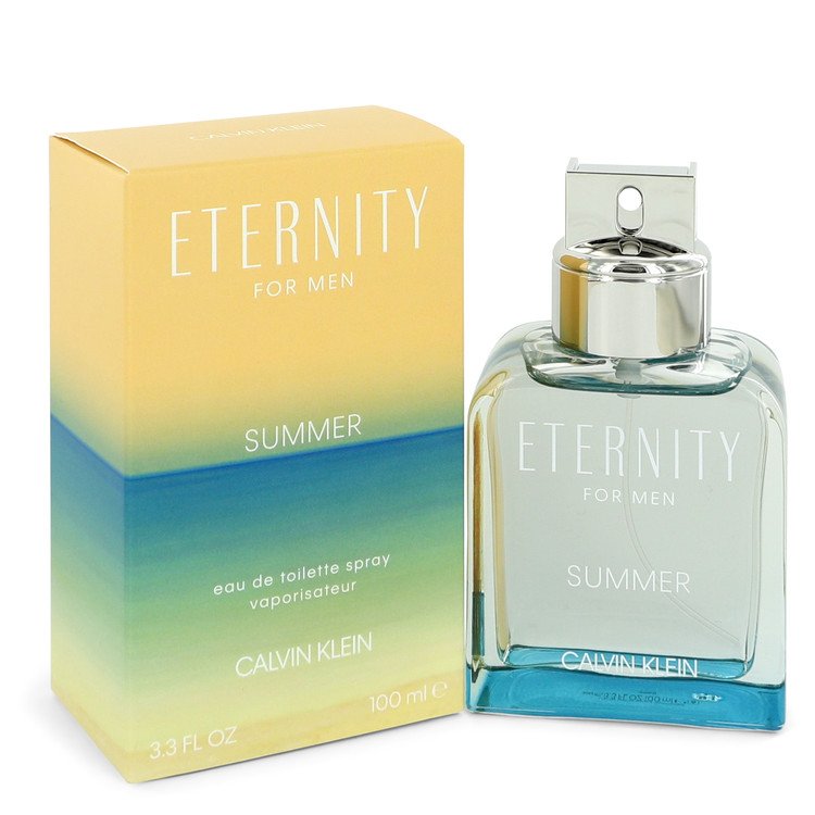 Eternity Summer by Calvin Klein Eau De Toilette Spray (2019) 3.3 oz for Men