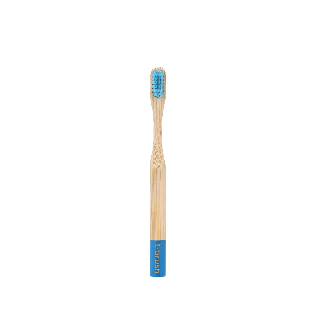 T-Brush Vegan Bamboo Soft Children's Toothbrush - Eco-Friendly Oral Care for Kids, Gentle on Gums, Sustainable & Cruelty-Free
