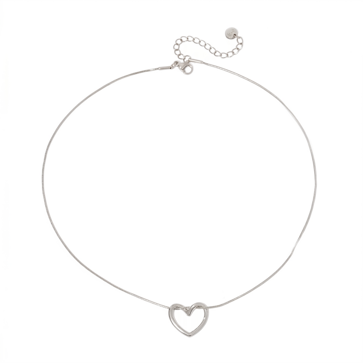 Tangled in Love Heart Necklace - WATERPROOF