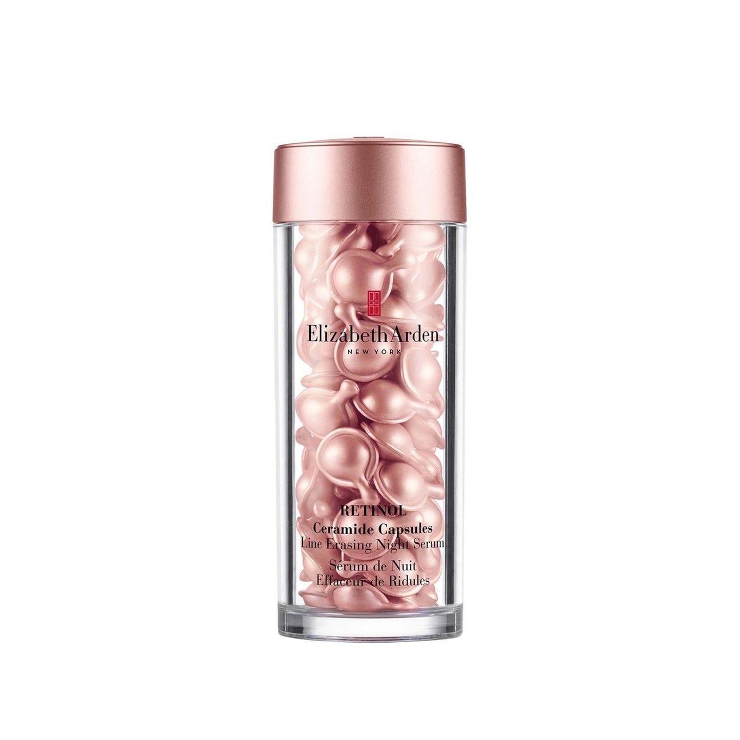 Elizabeth Arden Ceramide Retinol Capsules: Anti-Wrinkle Night Serum for Firmer, Smoother Skin - 60 Capsules