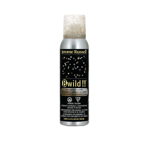 JEROME RUSSELL BWild Glitter Spray - Gold & Silver - Gold & Silver