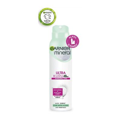 Garnier Garnier Mineral Ultra Kuru Sprey Deodorant - Natural, Long-Lasting, Alcohol-Free Deodorant Spray for Men & Women, 5.07 fl oz