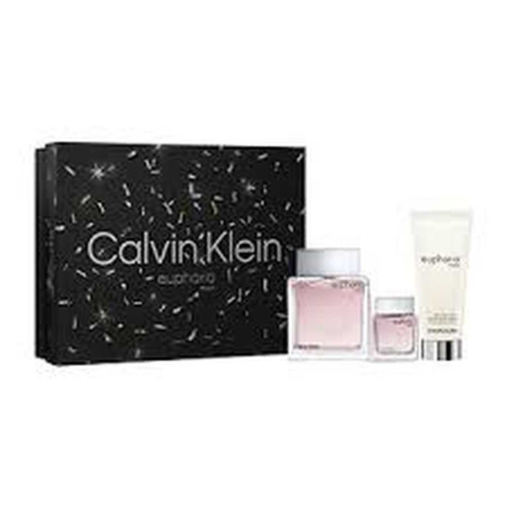 Gift/Set Euphoria 3 Pcs. Includes 3. Perfume By Calvin Klein For Men