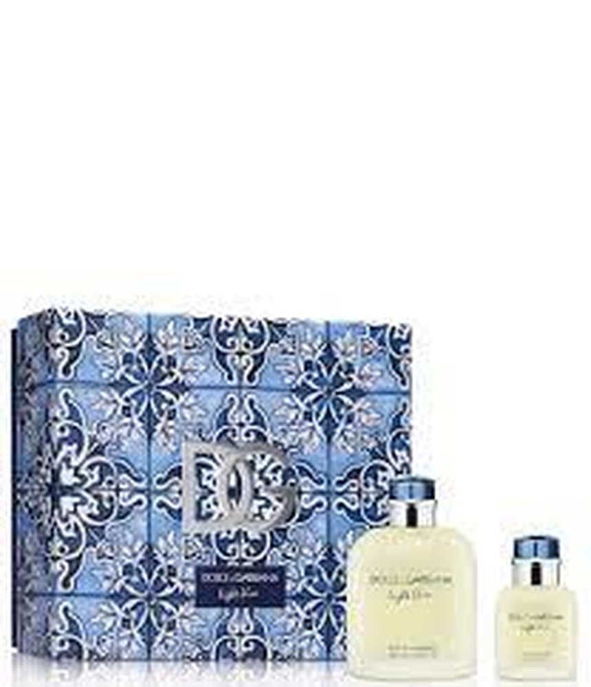 Gift/Set Light Blue 2 Pcs. 4.2 Fl Perfume By Dolce & Gabbana For Men