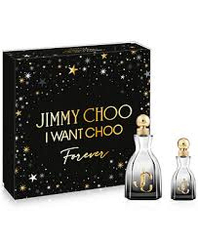Gift/Set Jimmy Choo I Want Choo Forever 2 Pcs 3.4 Edp + 1.4 Edp For Women. Designer:Jimmy Cho Perfume By Jimmy Choo For Women