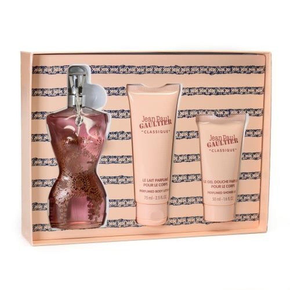 Gift/Set Jean Paul Gaultier 3 Pcs. 3.4 Fl Perfume By Jean Paul Gaultier For Women