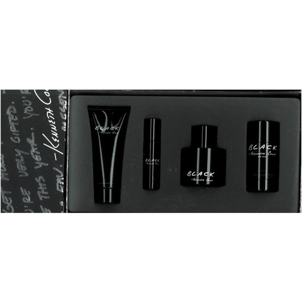 Gift/Set Keneth Cole Black 4 Pieces (3.4 Fl Perfume By Kenneth Cole For Men