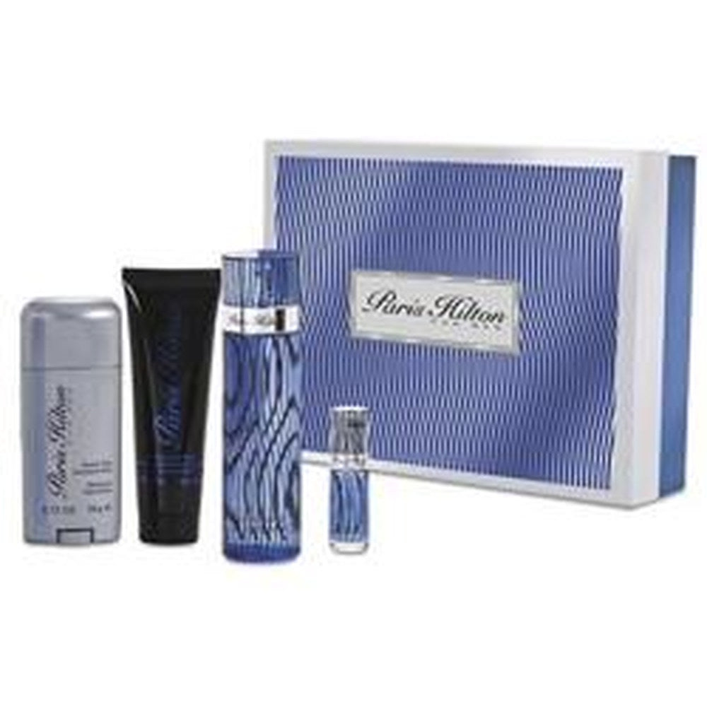 Gift/Set Paris Hilton 4 Pcs. 3.4 Fl Perfume By Parlux For Men