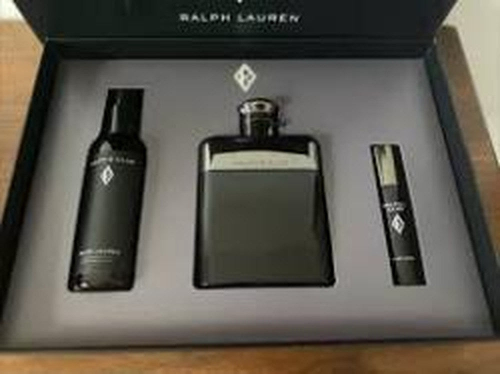 Ralph Lauren Club 3 Pc Set: 3.4 Edp Spray + 10 Ml Edp Spray + A/S Lotion (Hard Box) Men. Designer:Ralph Perfume By For