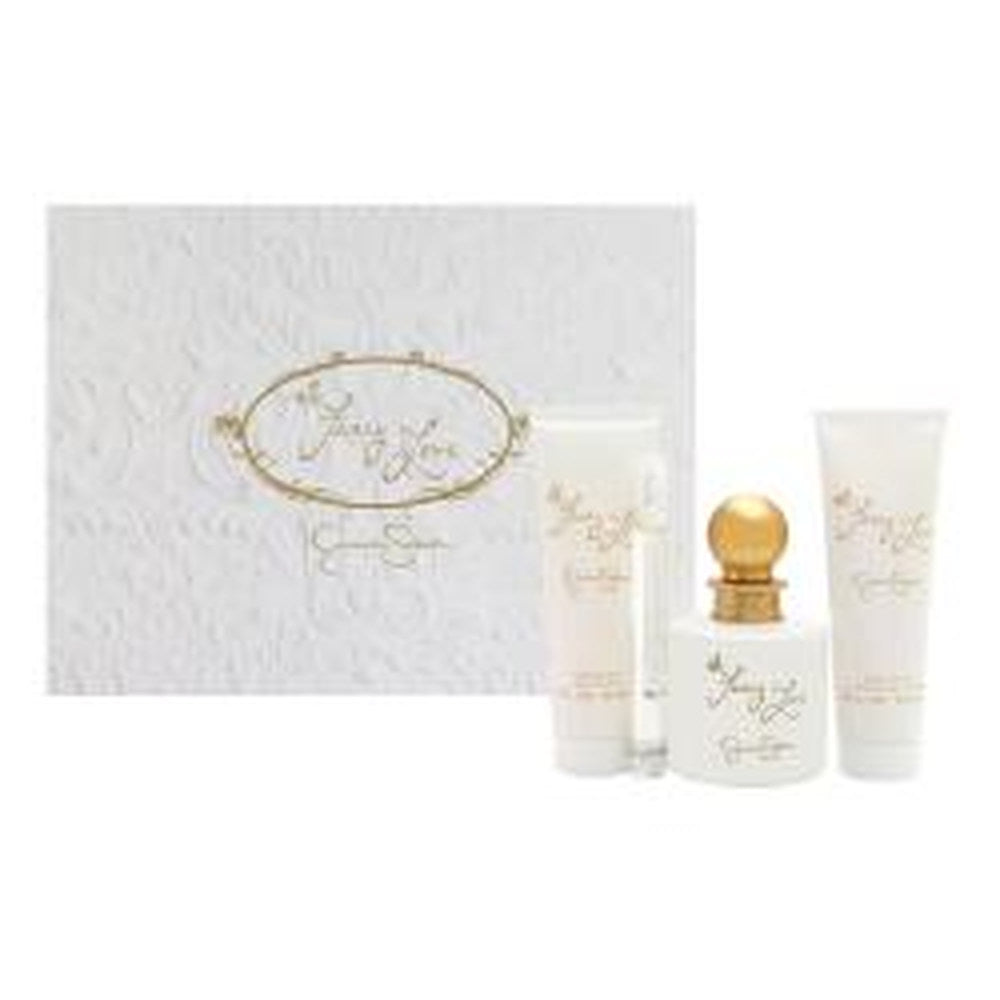 Gift/Set Fancy Love 4 Pcs. 3.4 Fl Perfume By Jessica Simpson For Women