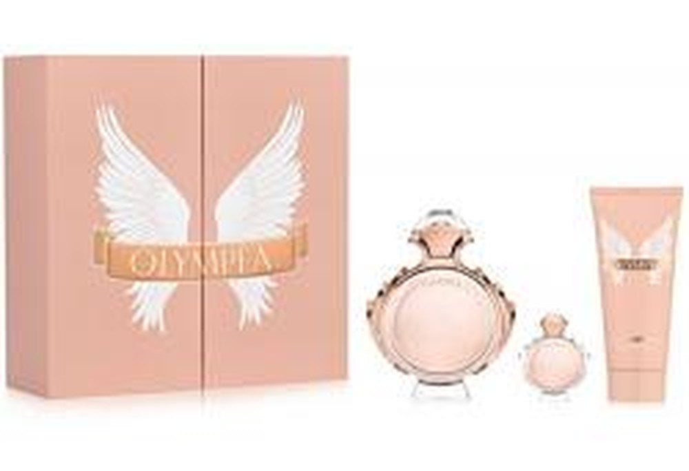 Gift/Set Olympea 3 Pcs. 2.7 Fl Perfume By Paco Rabanne For Women