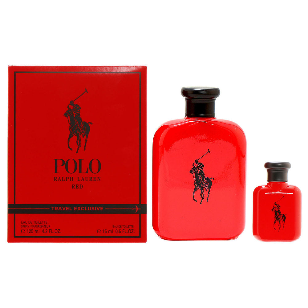 Gift/Set Polo Red 2 Pcs. 4.2 Fl Perfume By Ralph Lauren For Men