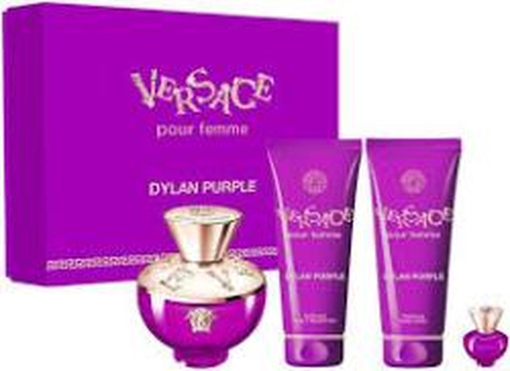 Gift/Set Dylan Purple By Versace 4 Pcs. 3. Perfume By Versace For Women