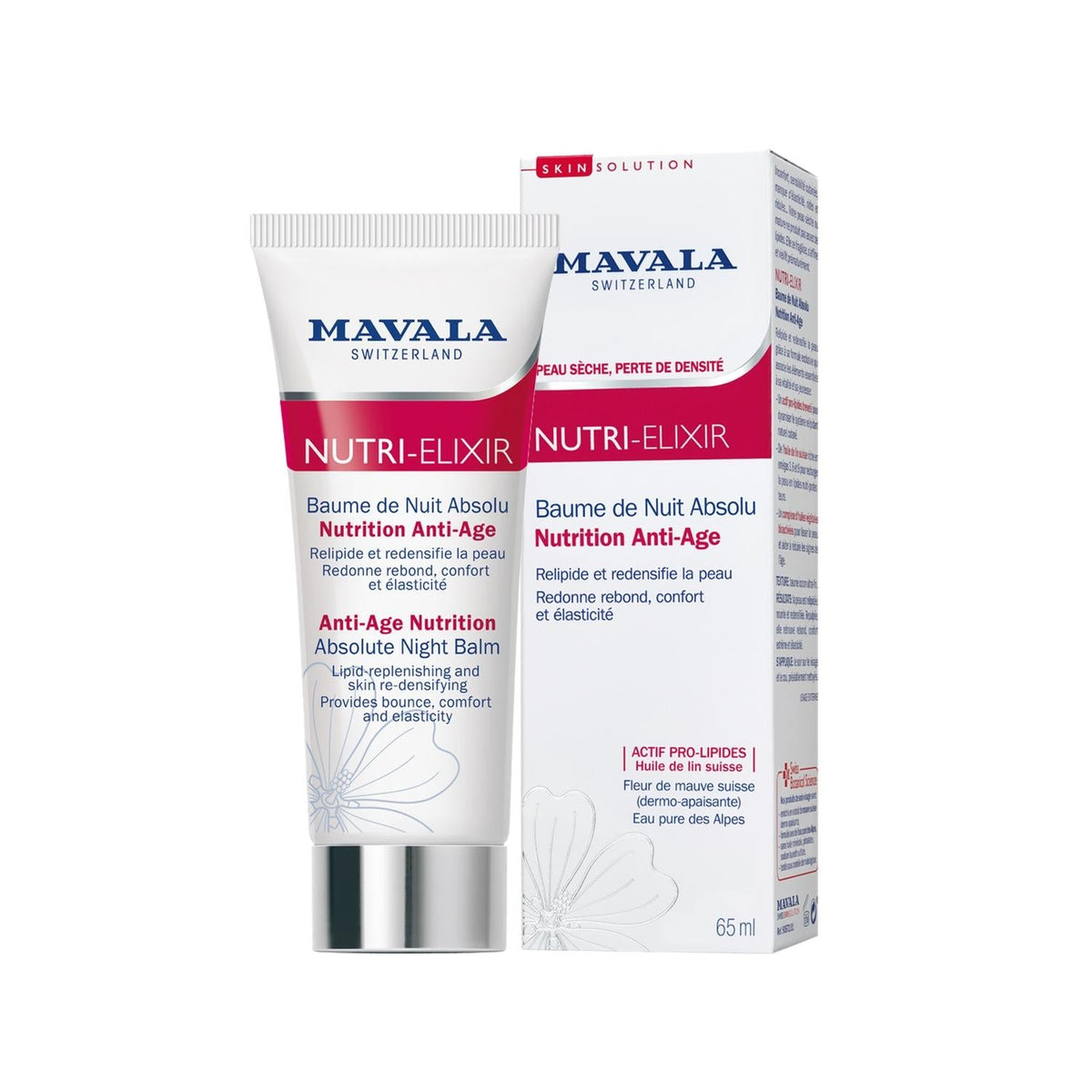 Mavala Anti-Age Night Balm - Nourishing Skincare for Younger Looking Skin, 65ml
