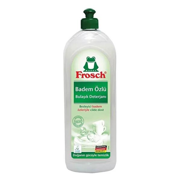 Frosch Almond Dish Soap - Gentle & Effective, Vegan, Eco-Friendly, Sensitive Skin - 25.36 fl oz