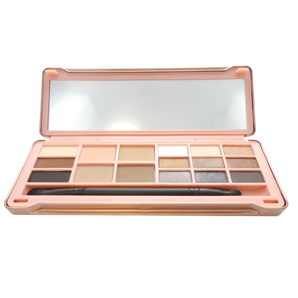 OKALAN 16 Shade Natural Eyeshadow Palette - A - A