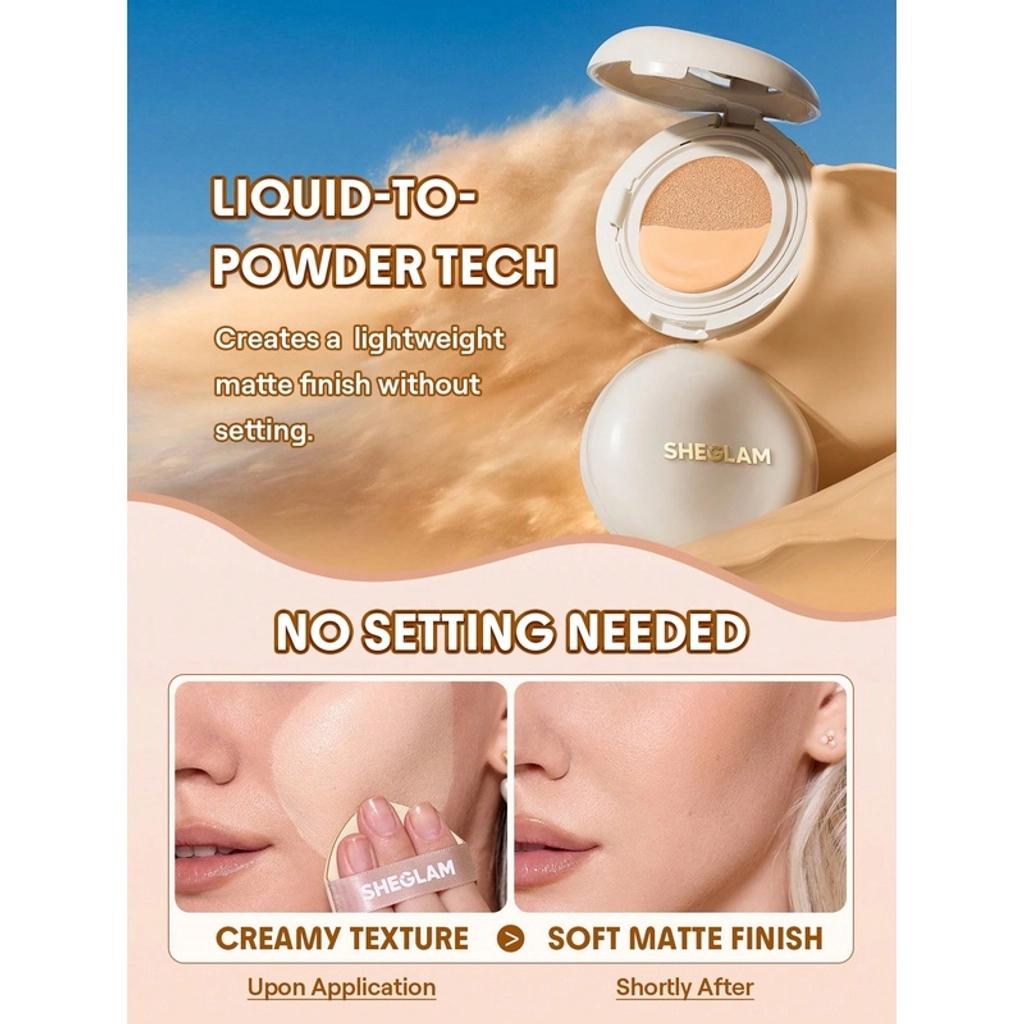 Sheglam Lock & Go Cushion Foundation in Chantilly 15g